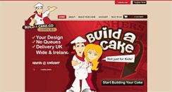 Desktop Screenshot of buildacake.co